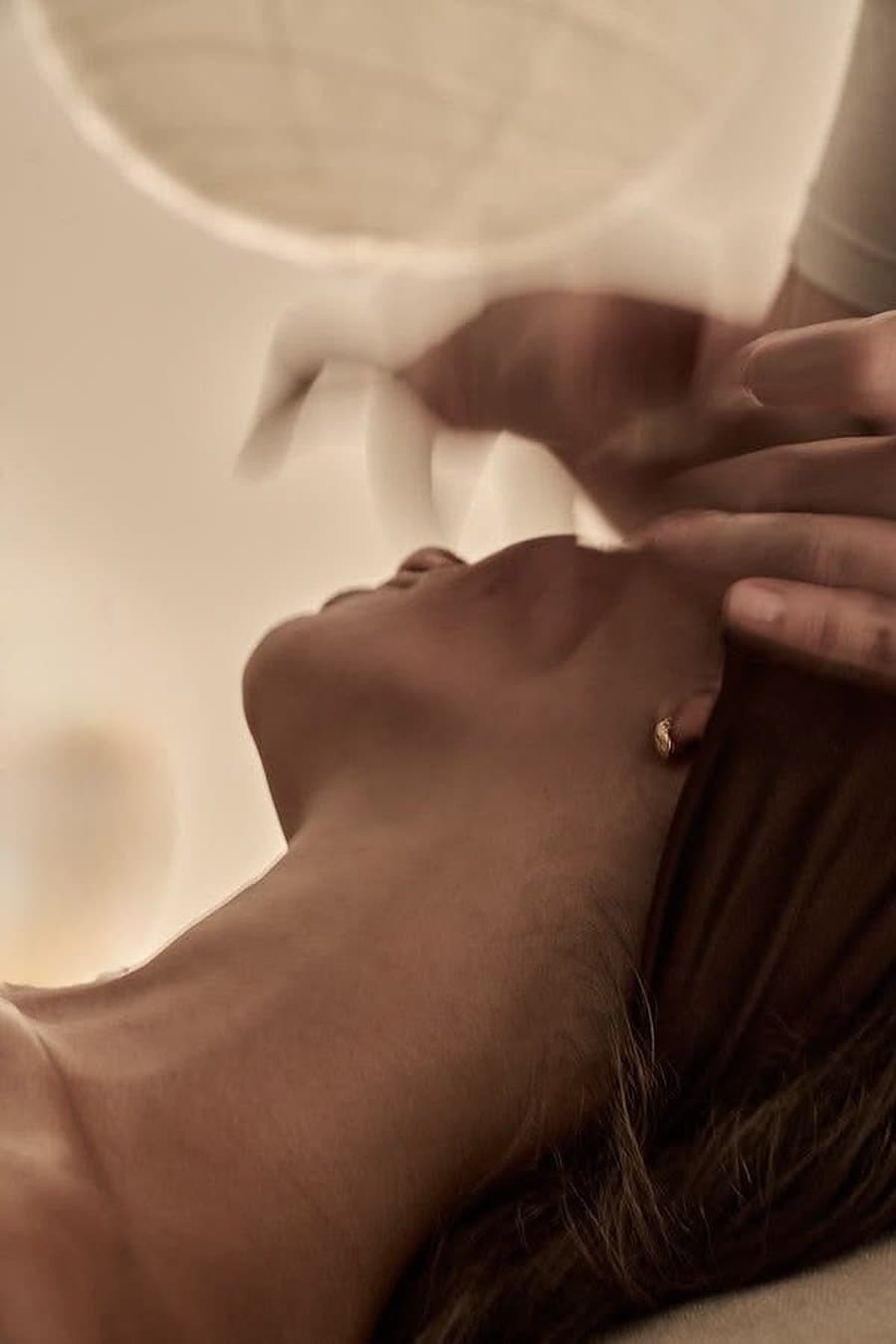 A SolSip facial treatment